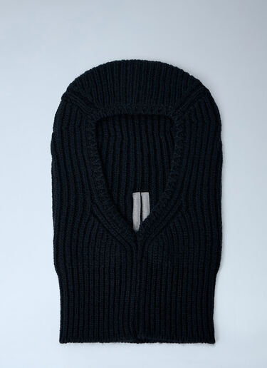 Rick Owens Sphinx 骷髅巴拉克拉法帽 黑色 ric0161036