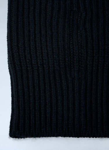 Rick Owens Sphinx 骷髅巴拉克拉法帽 黑色 ric0161036