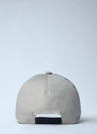 Rick Owens Logo Motif Baseball Cap White ric0161037