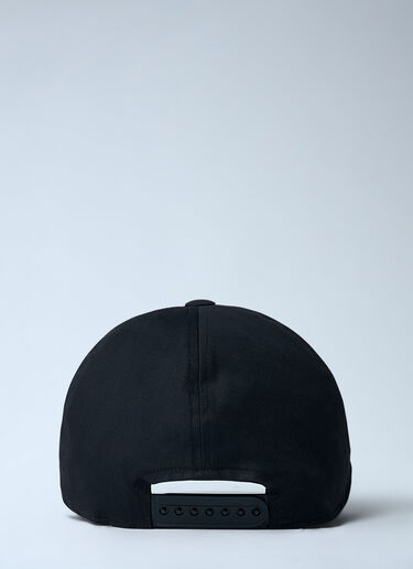 Rick Owens Logo Motif Baseball Cap Black ric0161038