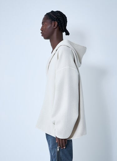 Kaftan Sweater Rick Owens Kaftan Sweater White ric0162008