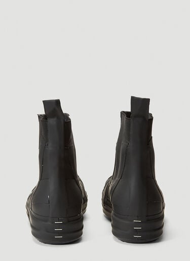 Rick Owens Rubberised Sneakers Black ric0241024