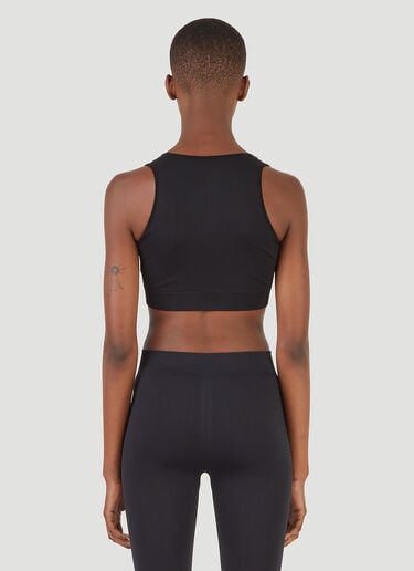 Rick Owens V-Neck Bra Top Black ric0245036