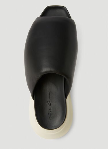 Geth Puffer Slides Rick Owens Geth Puffer Slides Black ric0251044