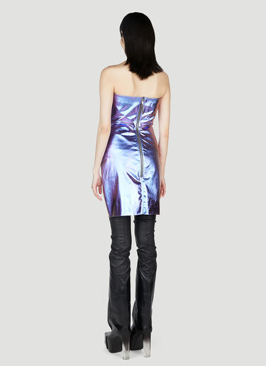 Rick Owens 오로라 미니 드레스 퍼플 ric0253003