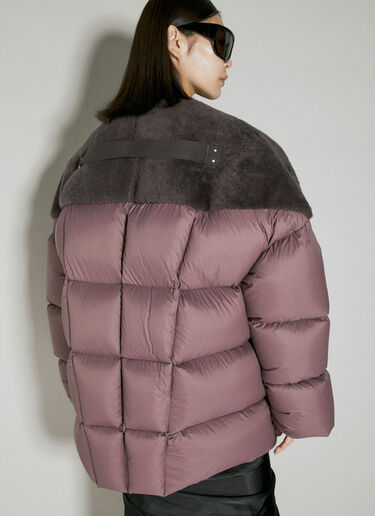 크루넥 다운 재킷 Rick Owens 크루넥 다운 재킷 퍼플 ric0253007