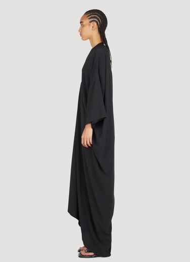 Tommykite Draped Gown Rick Owens Tommykite Draped Gown Black ric0253014