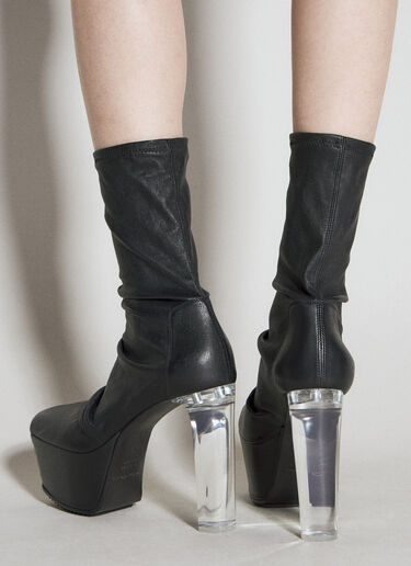 Grill Stretch 65 Boots Rick Owens Grill Stretch 65 Boots Black ric0255026