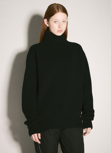 Rick Owens 피셔맨 울 스웨터 블랙 ric0257015