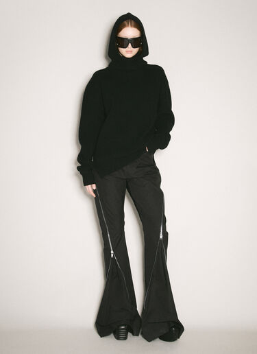 Rick Owens 피셔맨 울 스웨터 블랙 ric0257015
