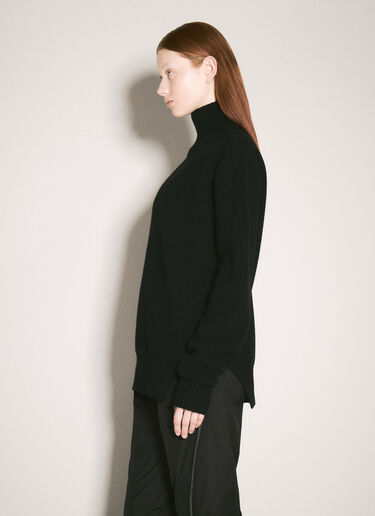 Rick Owens 피셔맨 울 스웨터 블랙 ric0257015