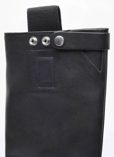 Rick Owens 니하이 풀온 비건 부츠 블랙 ric0257020