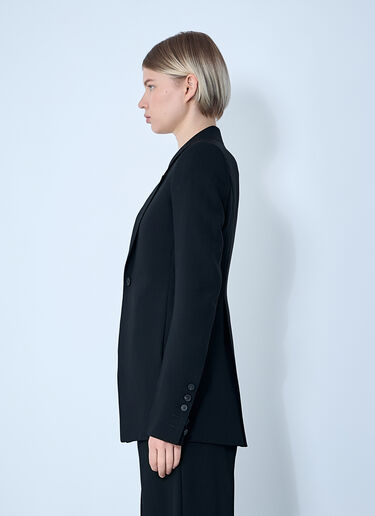 Rick Owens 익스트림 소프트 싱글 브레스트 블레이저  블랙 ric0261001