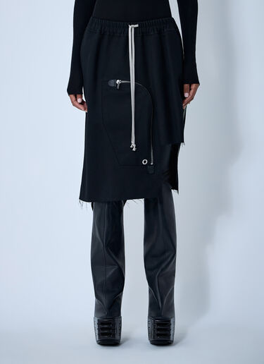 Rick Owens Dracca Skirt Black ric0261008
