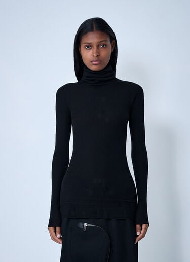 Rick Owens Ribbed Top Black ric0261016