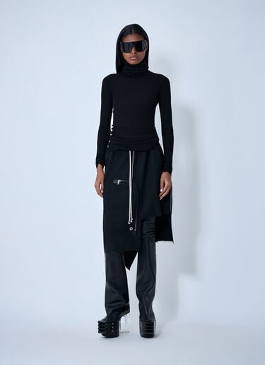 Rick Owens Ribbed Top Black ric0261016