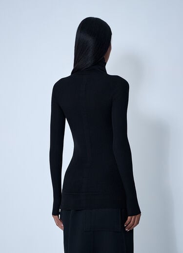 Rick Owens Ribbed Top Black ric0261016