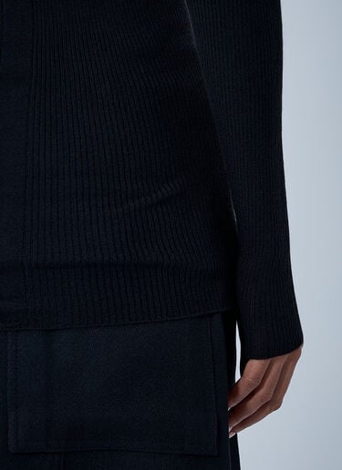 Rick Owens Ribbed Top Black ric0261016
