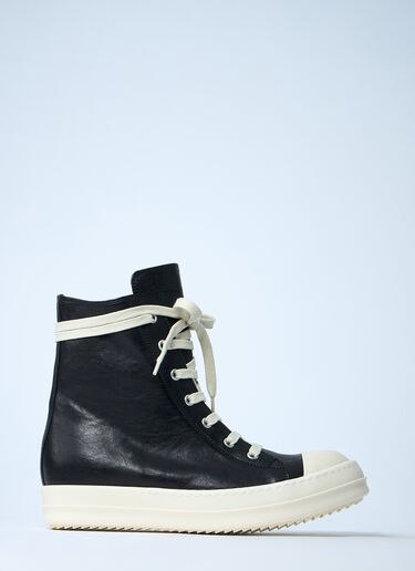 Rick Owens 하이탑 스니커즈  블랙 ric0261018