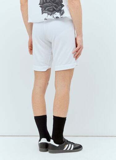 Logo Print Drawstring Shorts Y-3 x Real Madrid Logo Print Drawstring Shorts White rma0156018