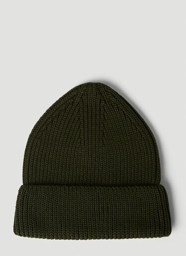 Ribbed Beanie Hat ROA Ribbed Beanie Hat Dark Green roa0150020