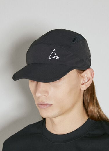 Logo Print Baseball Cap ROA Logo Print Baseball Cap Black roa0154008