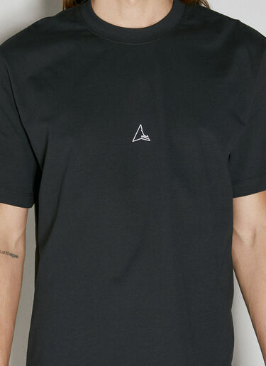 Logo Print T-Shirt ROA Logo Print T-Shirt Black roa0154011