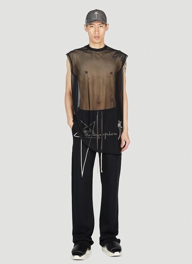Rick Owens x Champion Tarp Tank Top Black roc0153006