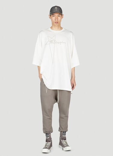 Tommy T-Shirt Rick Owens x Champion Tommy T-Shirt White roc0153013