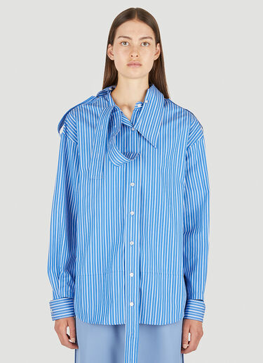 Deconstructed Mens Shirt Meryll Rogge Deconstructed Mens Shirt Blue rog0250005
