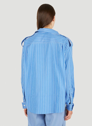 Deconstructed Mens Shirt Meryll Rogge Deconstructed Mens Shirt Blue rog0250005