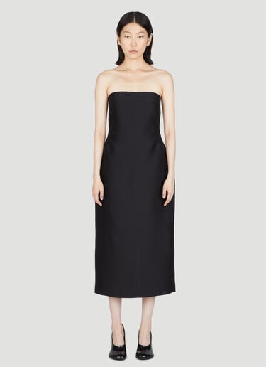 Nita Strapless Dress The Row Nita Strapless Dress Black row0253001