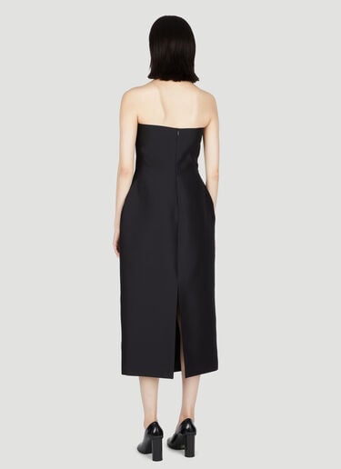 Nita Strapless Dress The Row Nita Strapless Dress Black row0253001