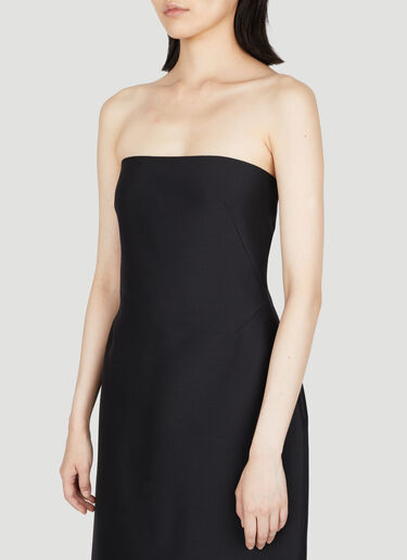 Nita Strapless Dress The Row Nita Strapless Dress Black row0253001
