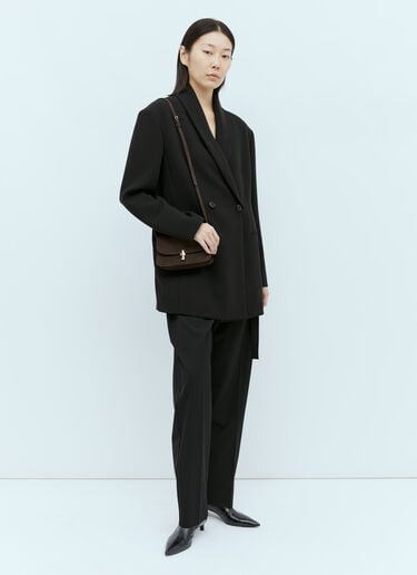 The Row 다이오메드 울 블레이저 블랙 row0253018