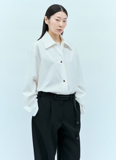 마카롱 가죽 벨트 The Row 마카롱 가죽 벨트 블랙 row0255013