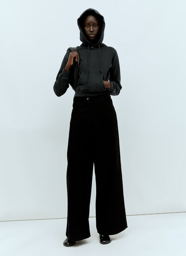 The Row Timmi Cropped Sweatshirt Grey row0256020