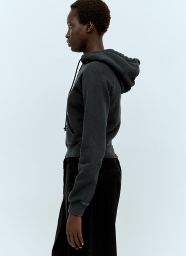 The Row Timmi Cropped Sweatshirt Grey row0256020
