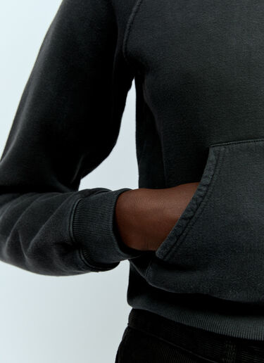 The Row Timmi Cropped Sweatshirt Grey row0256020
