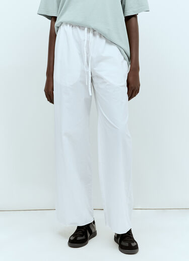Jugi Drawstring Pants The Row Jugi Drawstring Pants White row0256021
