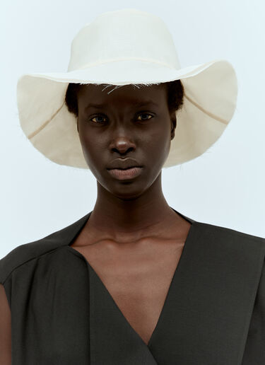 Sofia Bucket Hat The Row Sofia Bucket Hat Cream row0256053