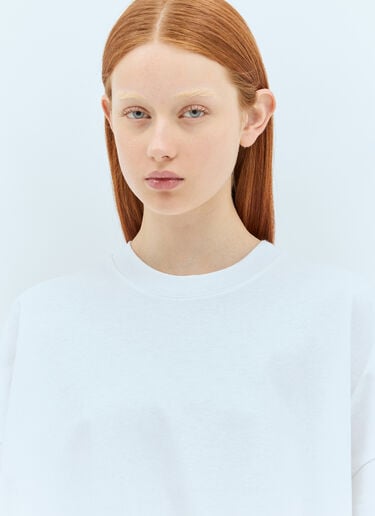 Isha Oversized T-Shirt The Row Isha Oversized T-Shirt White row0257005