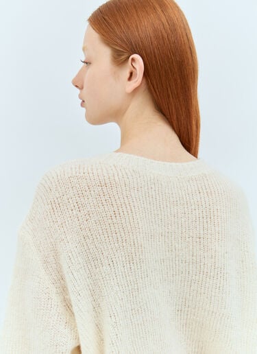 The Row Gersten 针织衫 乳白色 row0257008