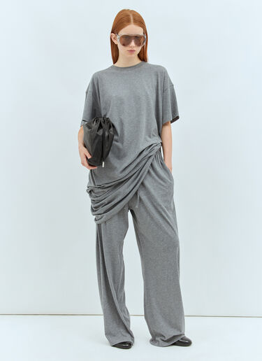 Lanuit Drawstring Pants The Row Lanuit Drawstring Pants Grey row0257010