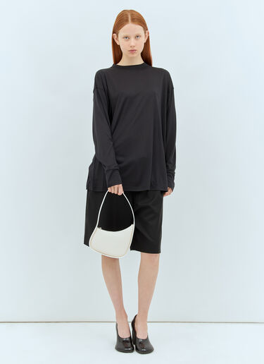 Half Moon Shoulder Bag The Row Half Moon Shoulder Bag Cream row0257021