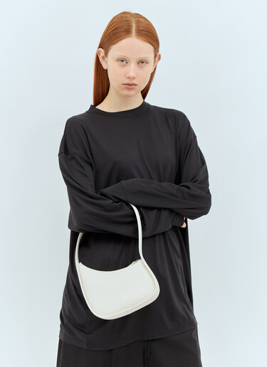 Half Moon Shoulder Bag The Row Half Moon Shoulder Bag Cream row0257021