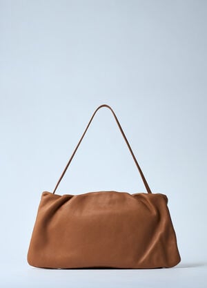 The Row XL Bourse Shoulder Bag Brown row0259019
