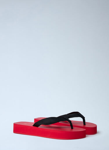 Dune Platform Flip Flop The Row Dune Platform Flip Flop Red row0260023