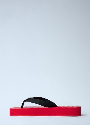 Dune Platform Flip Flop The Row Dune Platform Flip Flop Red row0260023