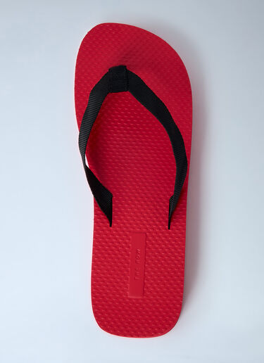 Dune Platform Flip Flop The Row Dune Platform Flip Flop Red row0260023